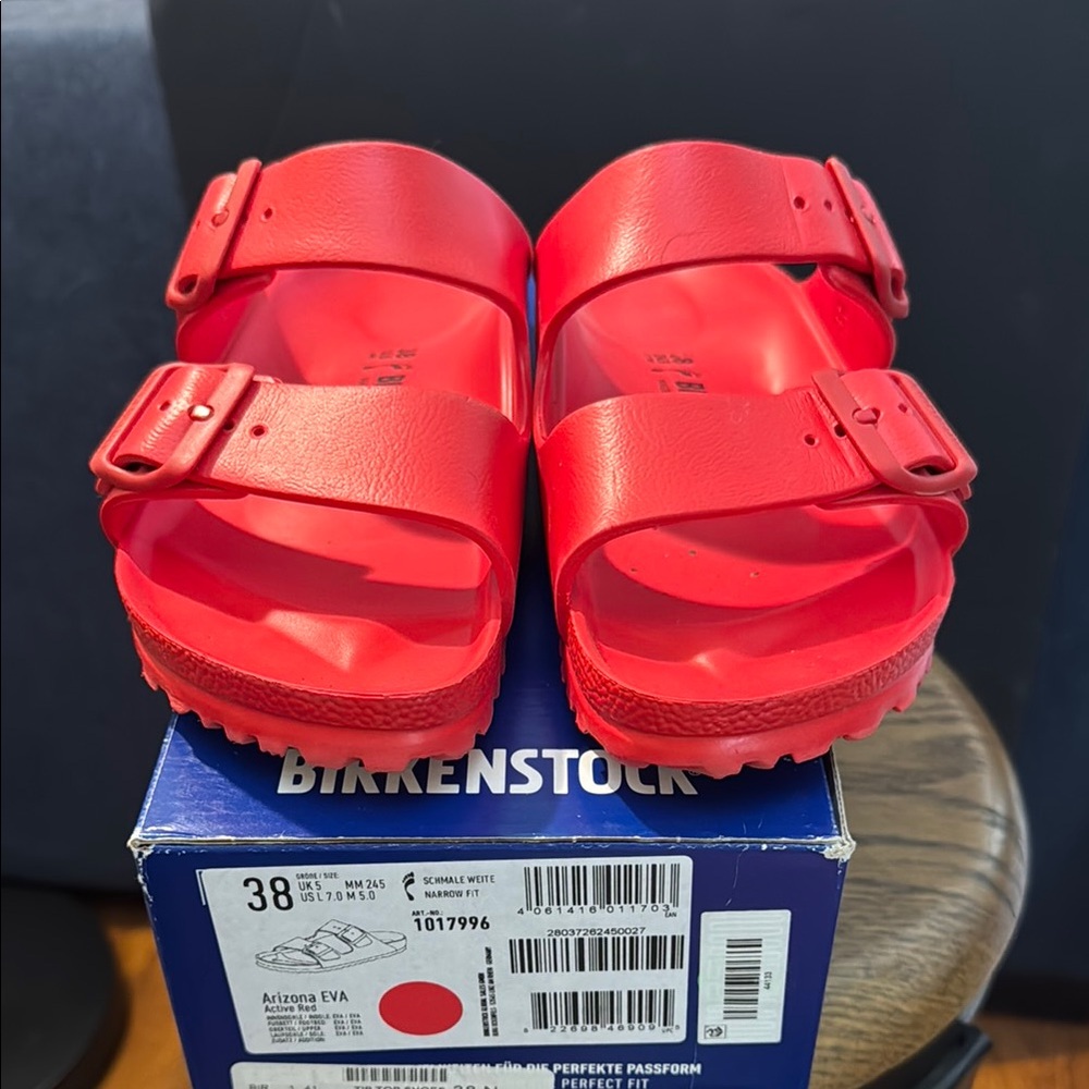Birkenstock Red Sandals Arizona EVA